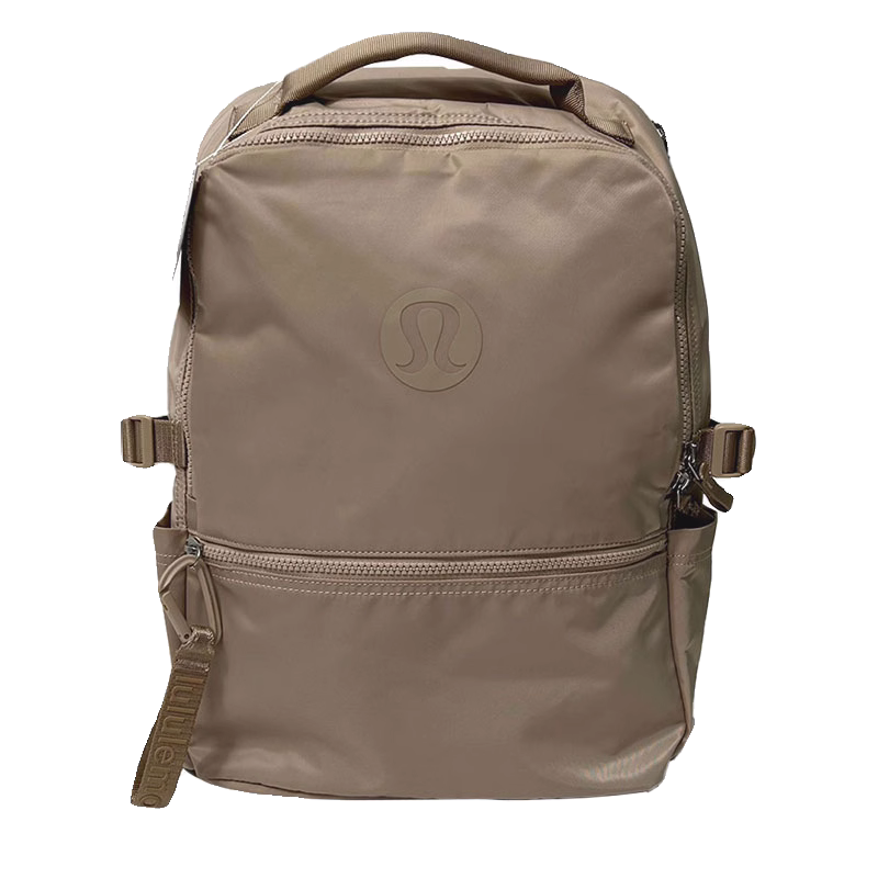lulu fan New Crew Backpack men's and women's schoolbag Loenm sports yoga fitness backpack