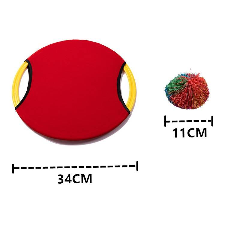 Sensory training equipment Bouncing ring throwing ball Kindergarten outdoor soft flying disk home game children's sports toys
