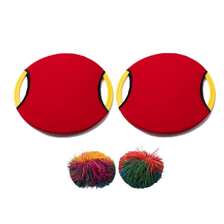 Two balls and two shots (red)