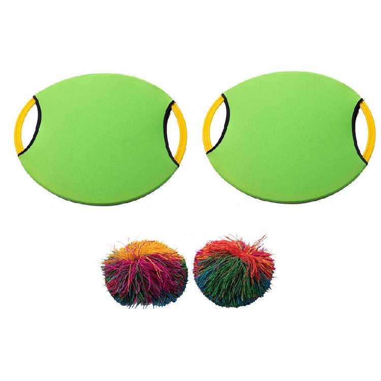 Two balls and two shots (green)