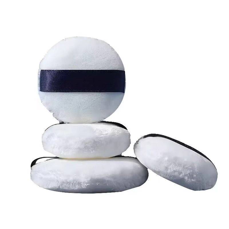 Plush loose powder Powder fixed makeup powder Paps, velvet large fluffy noodles, no card powder, makeup eggs Japanese storage box