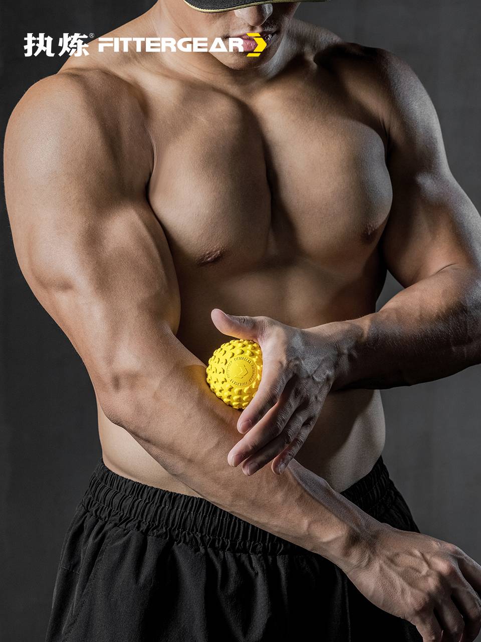 Fittergear fascinating ball foot massage ball muscles relaxing yoga fitness shoulder neck, back, back, back, back, film ball
