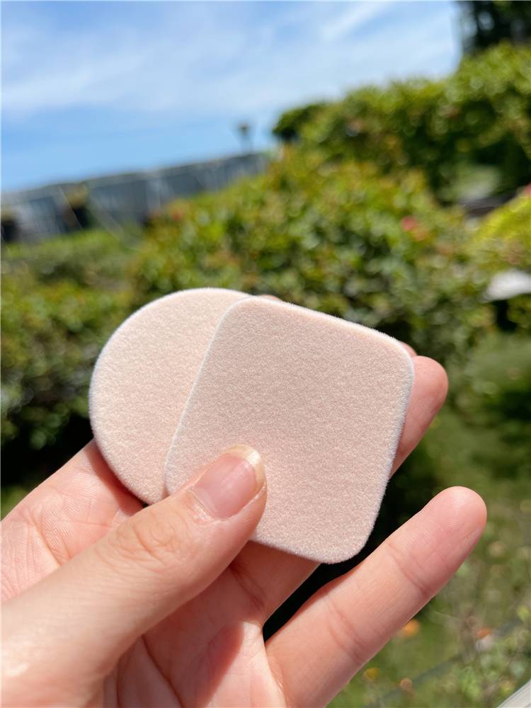 RHEA | High -end Kiko/NARS replace the powder puff 2 tablets of dedicated thin implanted pink cake square/round dry powder puff