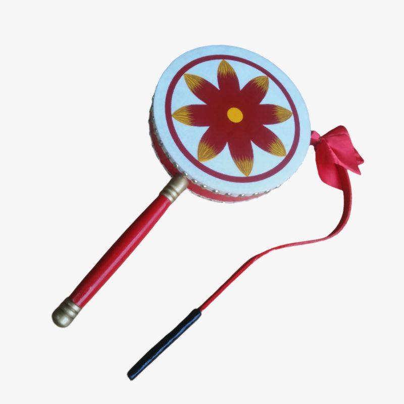 Manufacturer Cowea Reba Drum Tibetan handle Driveding props Student Exam Settings Performance Hand Drum Code