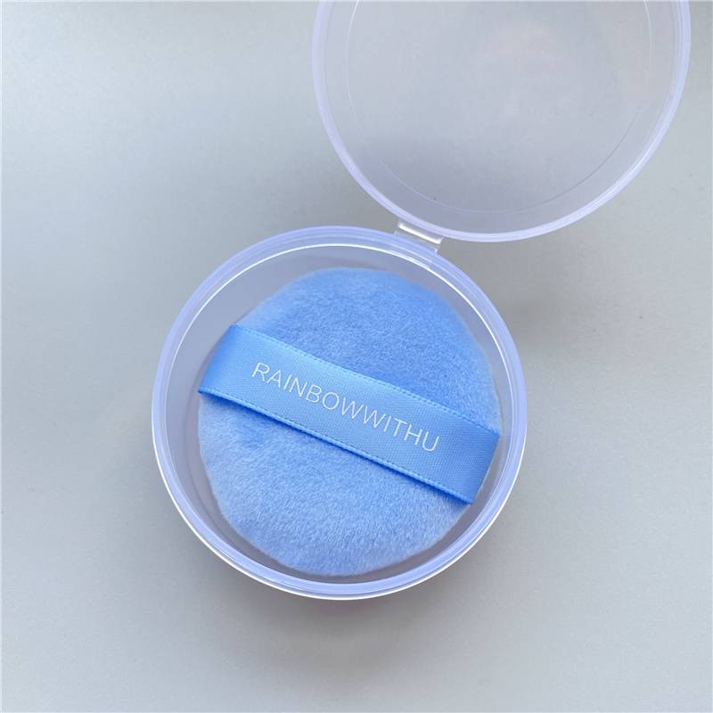 Blue furry 55mm+delivery box
