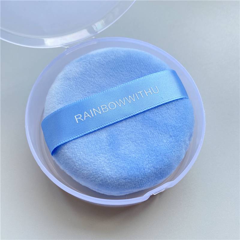 Blue fluff 75mm+delivery box