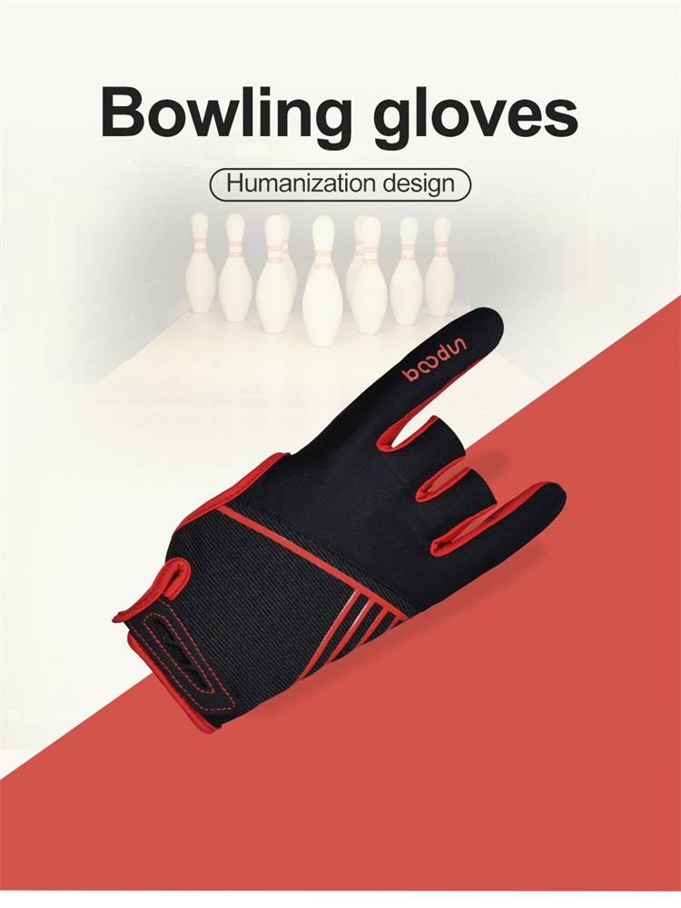 Bull -age gloves roll ball Bowling anti -slip and breathable professional protection training supplies finger protection gloves