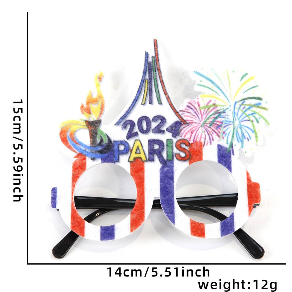 Paris fireworks glasses