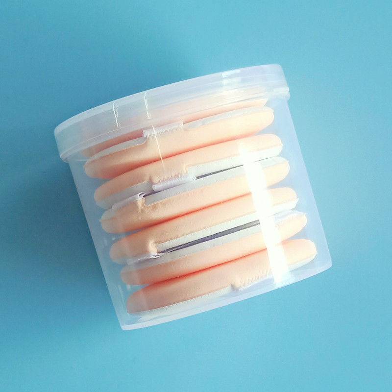 Air cushion skin color puff 7+puff box