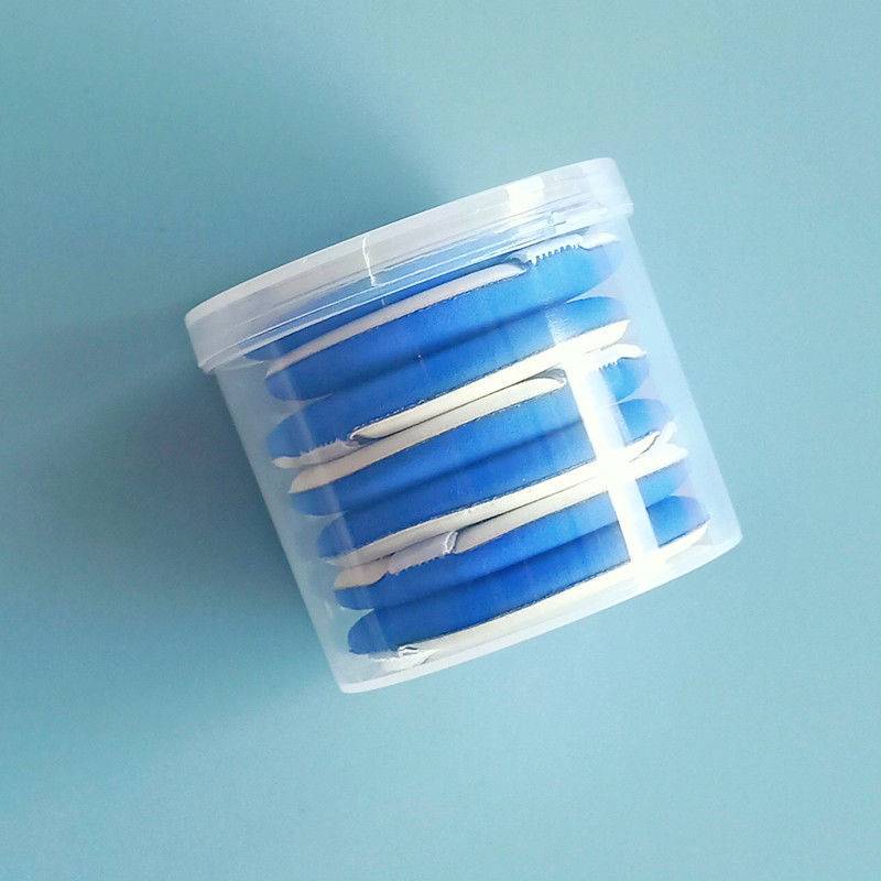 Air cushion blue puff 7+puff boxes