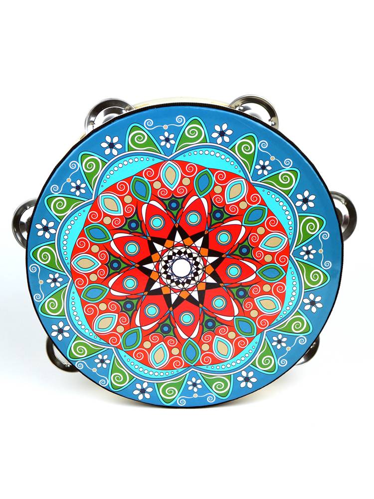 Pavilion instrument Ling Drum Music Xinjiang Victoria Hand Drum Drum Dance props Testing with Dunhuang Flying Drum Drum Drum