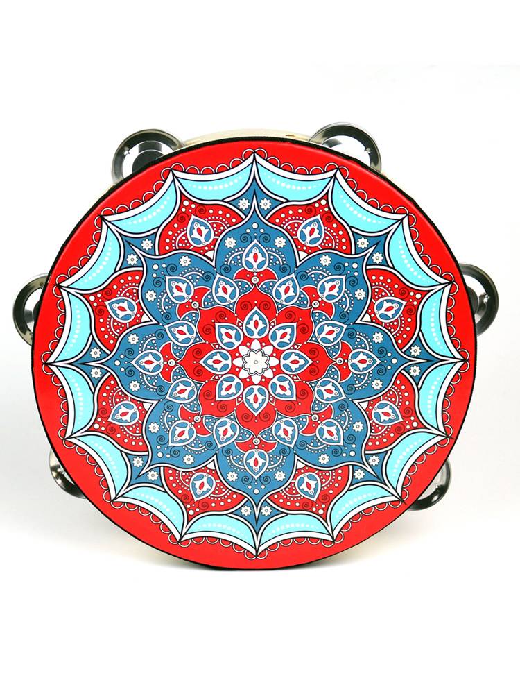 Pavilion instrument Ling Drum Music Xinjiang Victoria Hand Drum Drum Dance props Testing with Dunhuang Flying Drum Drum Drum