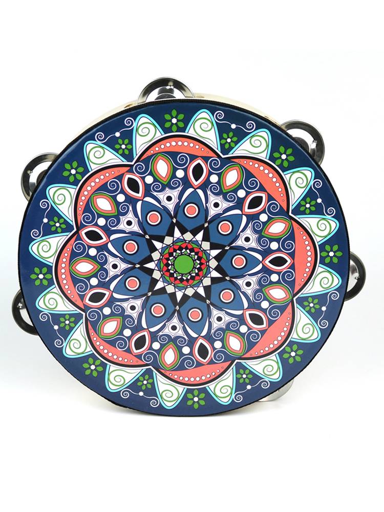 Pavilion instrument Ling Drum Music Xinjiang Victoria Hand Drum Drum Dance props Testing with Dunhuang Flying Drum Drum Drum