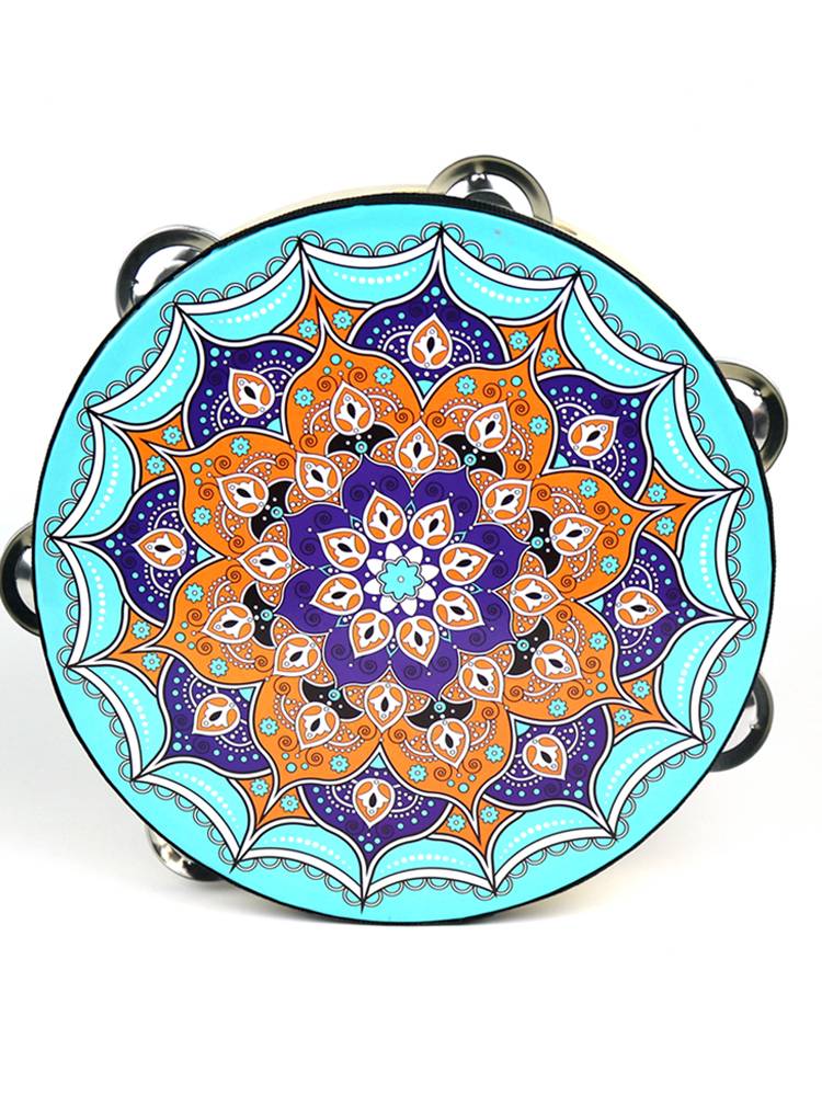 Pavilion instrument Ling Drum Music Xinjiang Victoria Hand Drum Drum Dance props Testing with Dunhuang Flying Drum Drum Drum