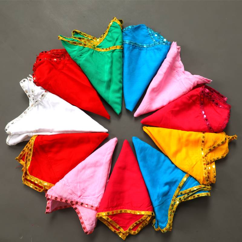 Pure cotton octagonal handkerchief color remarks