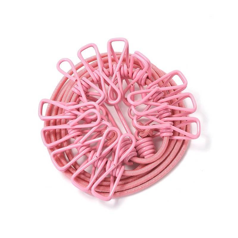 Drying clip Clipped outdoor tourism artifact must be used to dry clothes, windproof fixing socks, bold travel