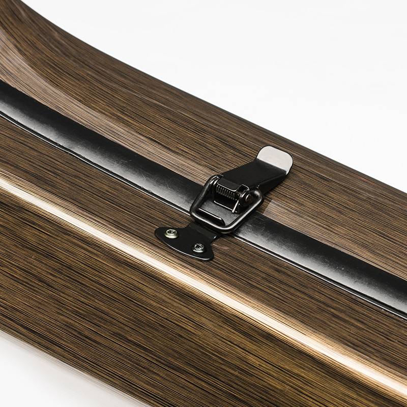 The violin box brown violin box is light and easy to carry