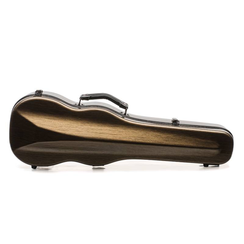 The violin box brown violin box is light and easy to carry