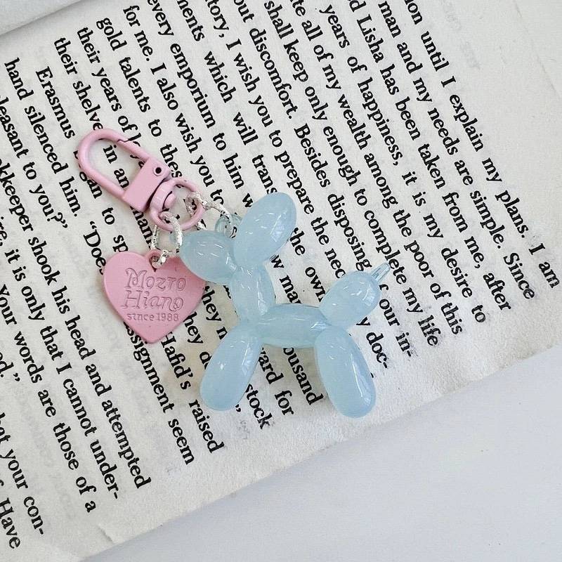 Jelly Balloon Dog-Jelly Blue