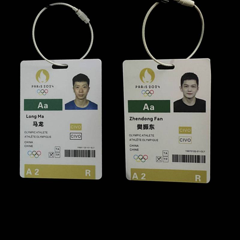 Malone 2024 pendant card+Fan Zhendong 2024 pendant card