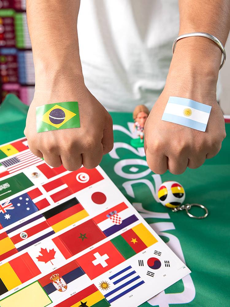 2024 European Cup Fan Face Stacking Football peripheral souvenir support special atmosphere layout scene