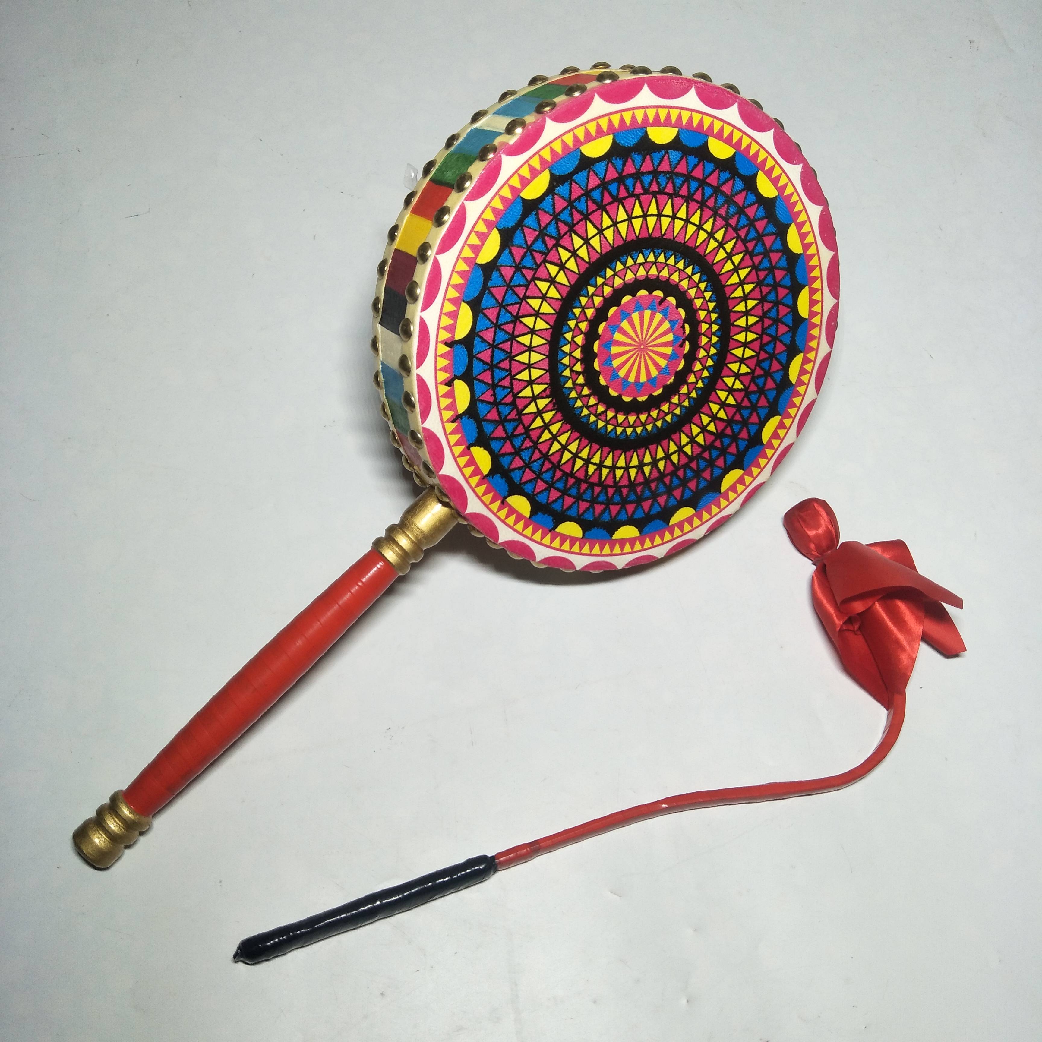 23 cm color drum body+drum stick