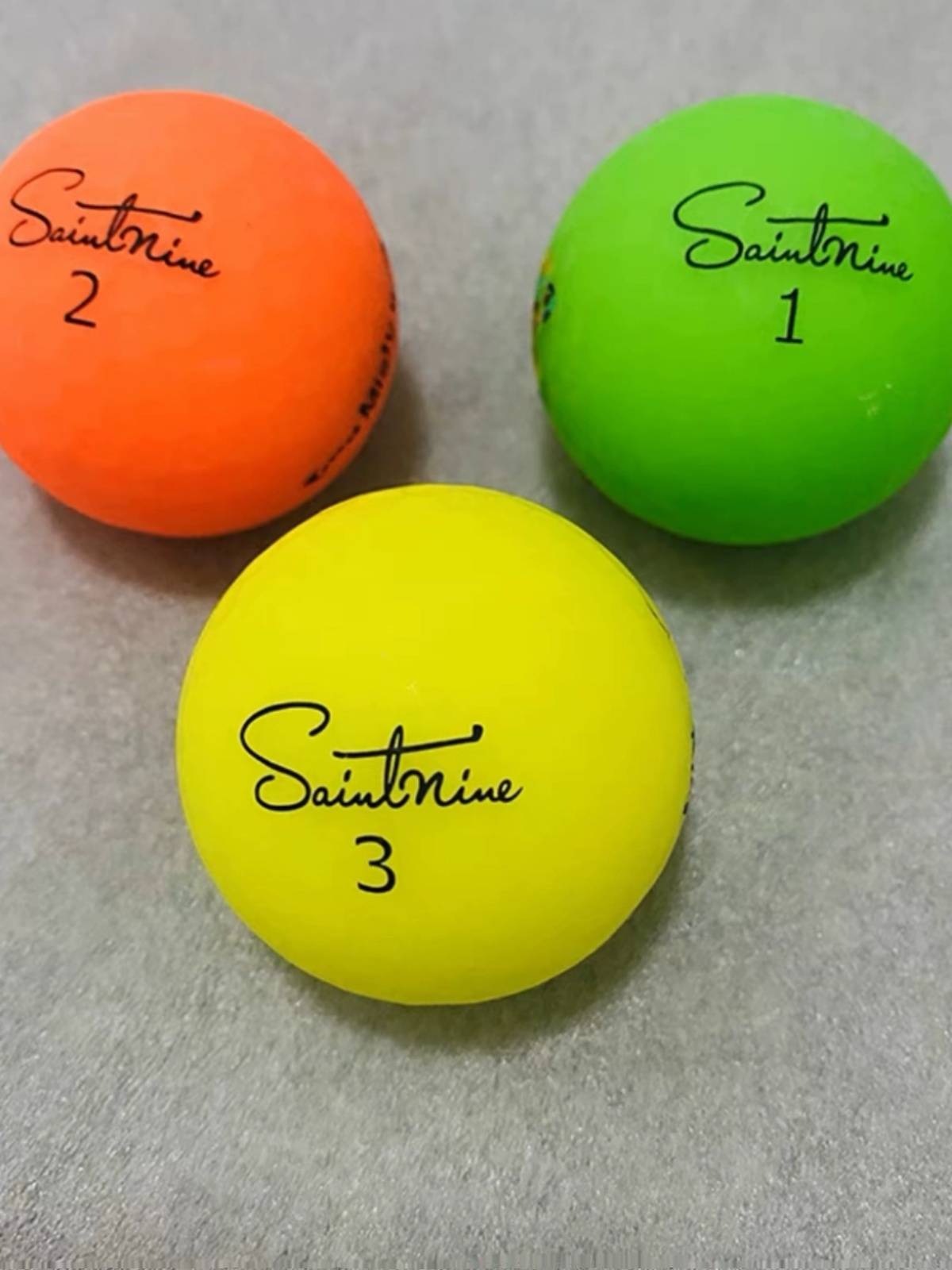 Color ball honma second -hand ball SaintNine Volvik three -four -layer high -quality end game ball