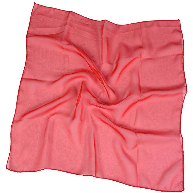 Dance silk scarf test handkerchief Huajiao Yangko yarn gum square scarf Dance red performance square props