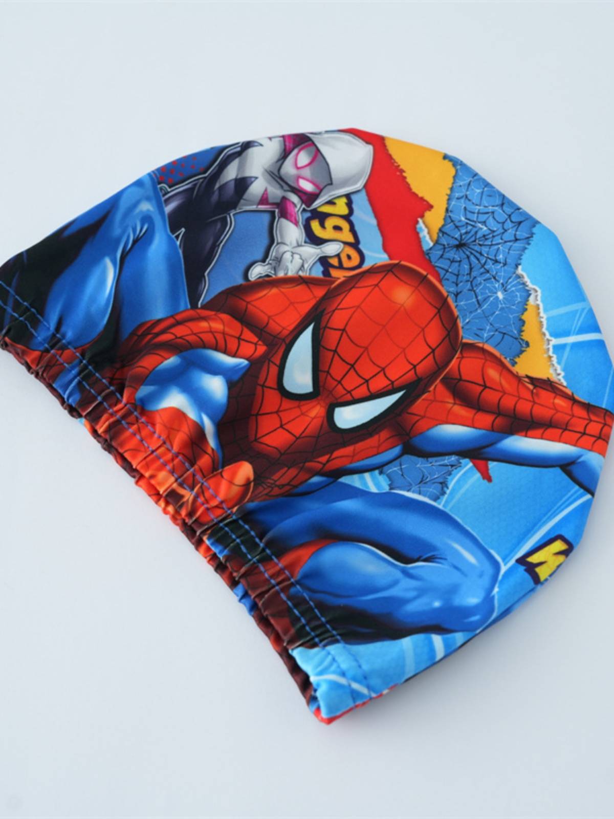 2023 Summer swimming men and girls hats set cartoon Spider -Man Princess Dori A dream pattern