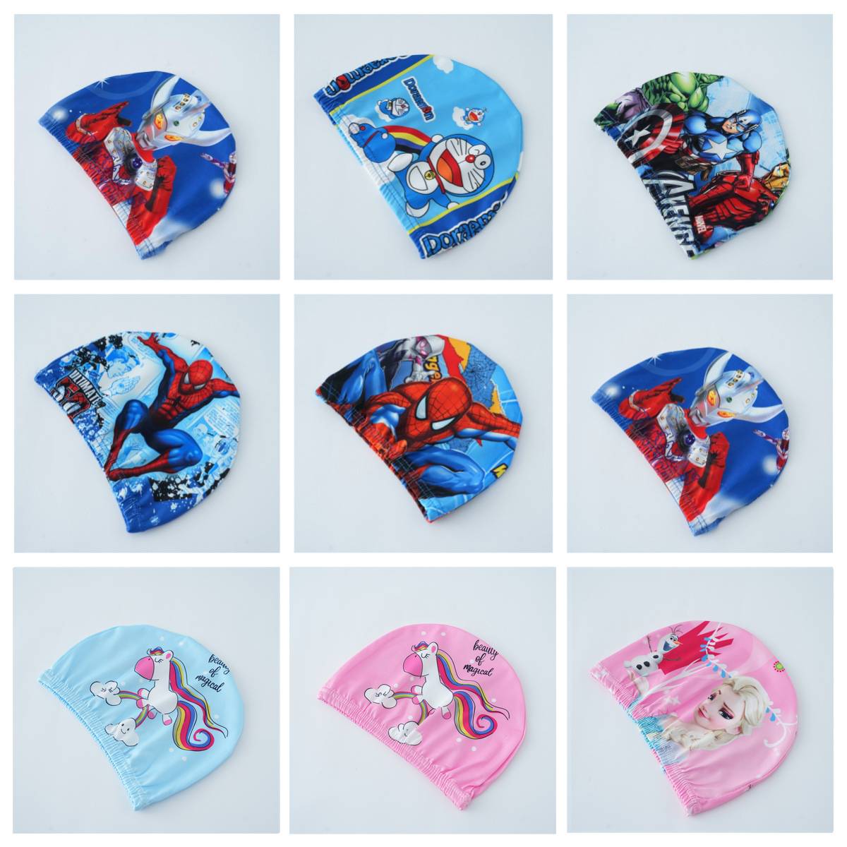 Recommended girl swimming hats random