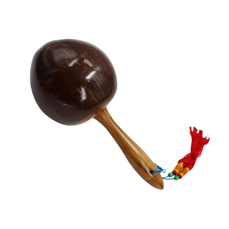 Coconut Shell Sand Hammer Professional Coconut Sand Ball Drum Circle Lounge Music Instrument Performance Performance Sandhalm Coconut Shell Sand Road Prop