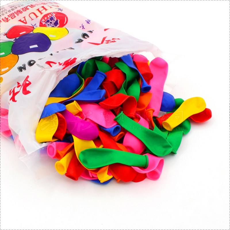 Small Balloon Love Hua Balloon Color Water Playing Children's Gift No. 3 Steam Ball Children Happy Toy Ball