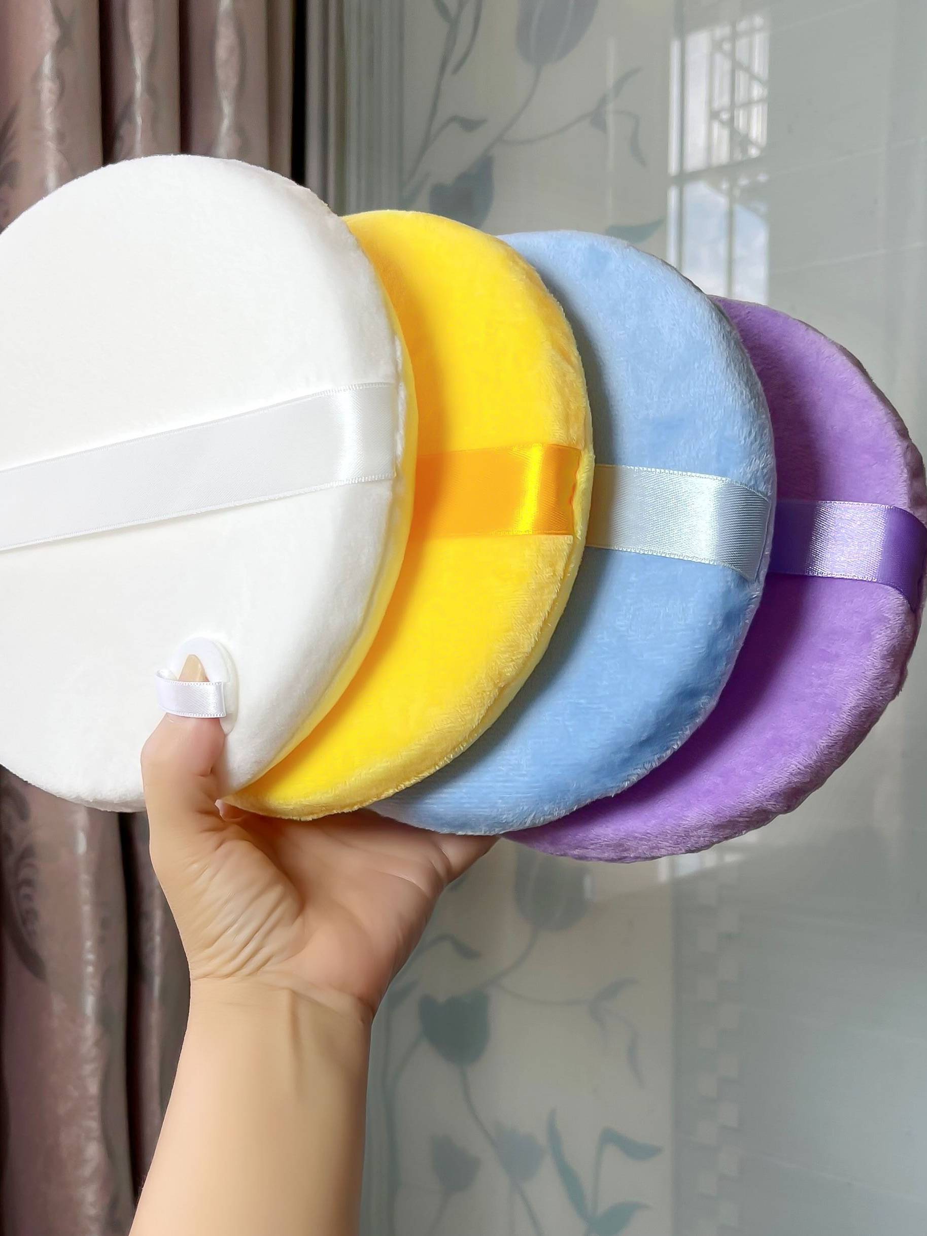 30cm huge powder puff ultra -large loose powder, make makeup, increase thick velvet, puff net red extra large powder puff