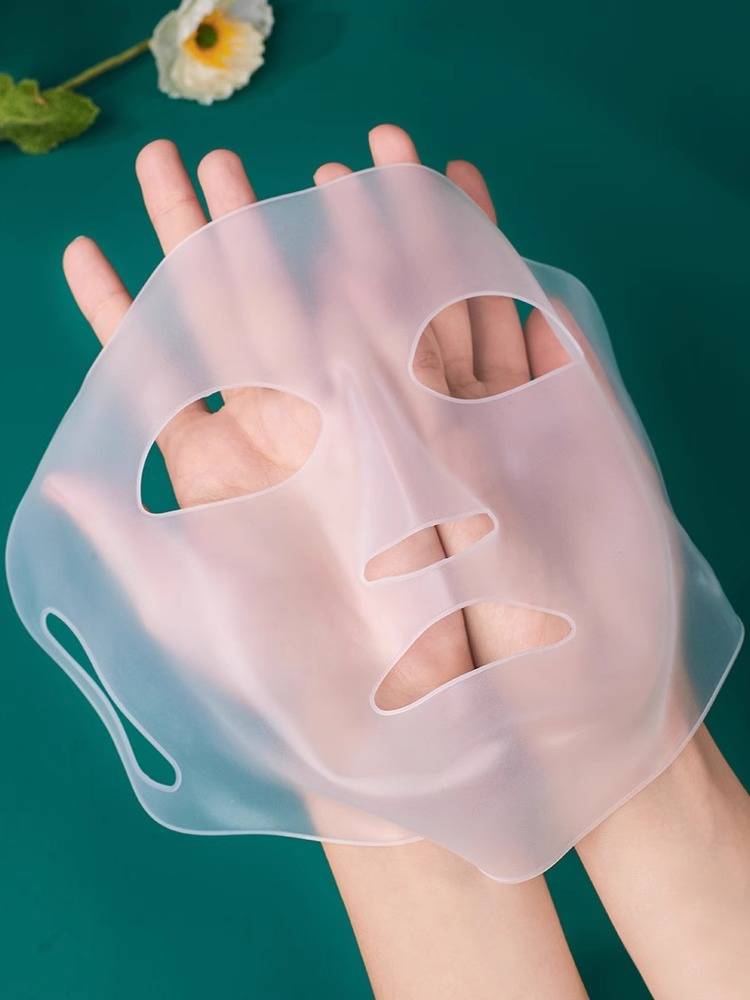 Hanging ear 3D silicone mask mask dressing mask auxiliary artifact bodyguard cervical fixation with neck and neck strap