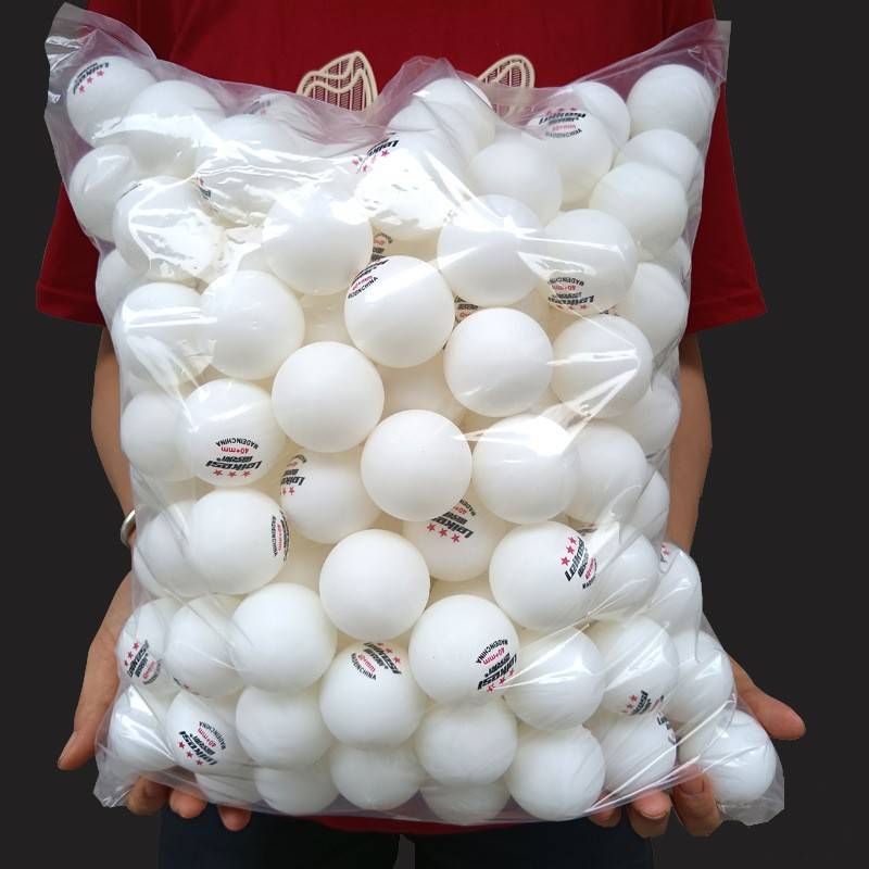 144 white table tennis [one bag]