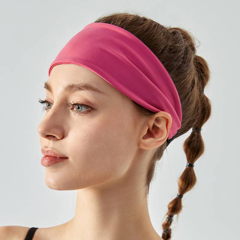 Lulu exercise with female sweat absorption and widening. Summer yoga protects the head of the headscarf head with sweat -proofing with men