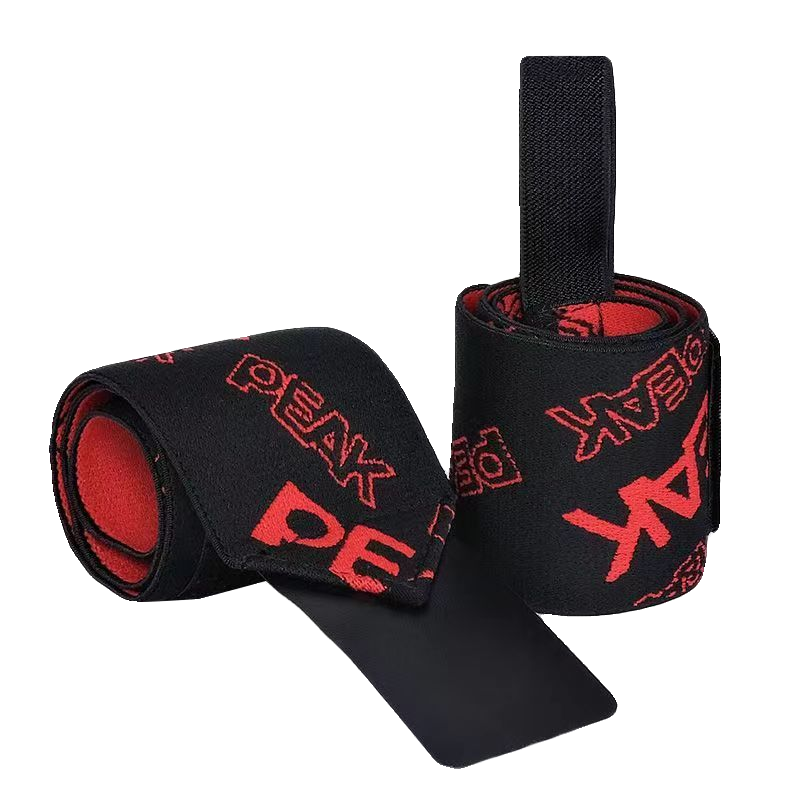 Peak/Pyk fitness strap and compressive wrist carebelt Male support band professional bench press dumplings push -up lying wristband