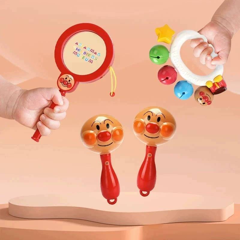 2 sand hammers+hand -bell+wave of wave drums