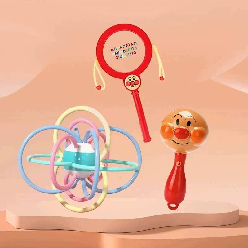 Sand hammer+wave drum+Manhattan ball