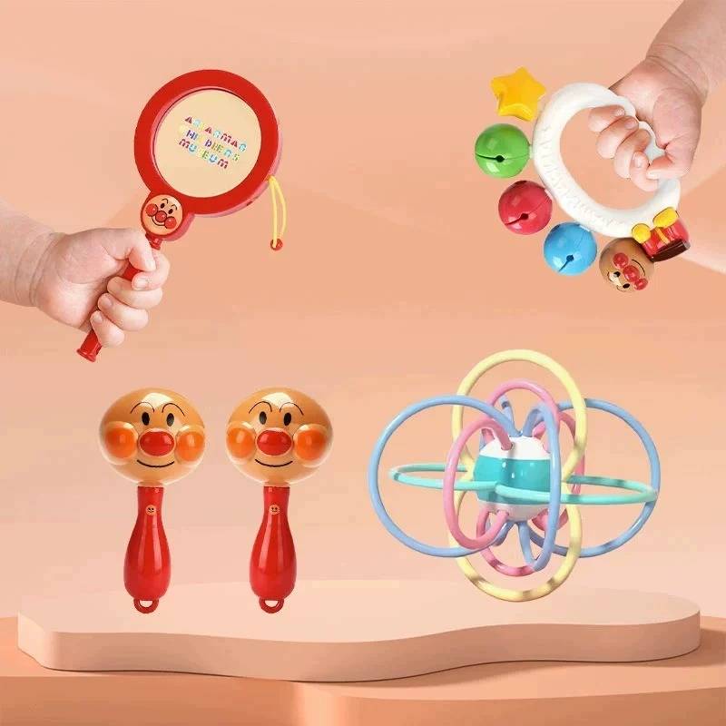 Sand hammer 1 pair+wave wave drum+Manhattan ball+hand bell