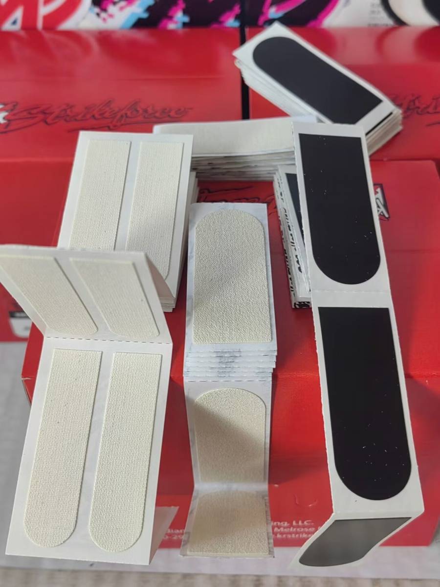 BEL bowling supplies KRSTRIKEFORCE brand bowling finger hole stickers multiple surfaces and sizes
