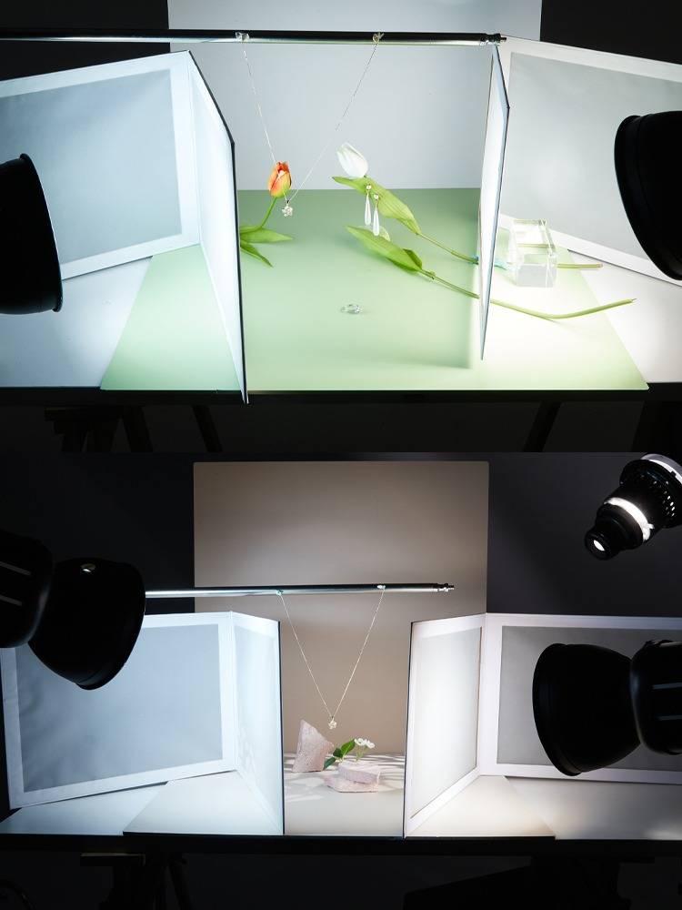 Soft light board jewelry jewelry photography spotlight reflective screen product shooting props can fold the photography shed soft light paper sulfuric acid paper small food sunlight cosmetics shooting light desktop sun inspi