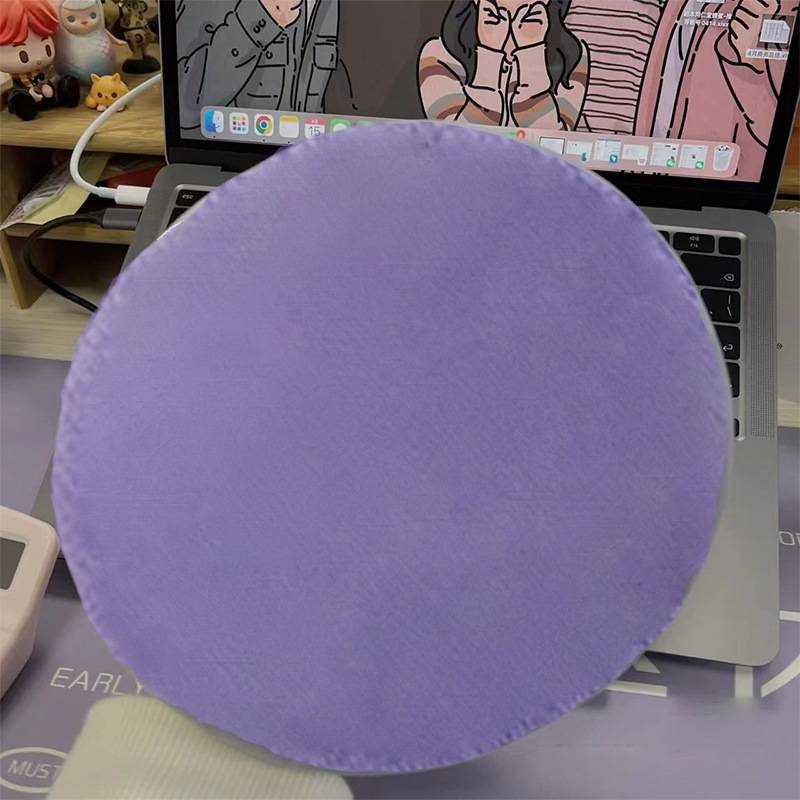 Super-large gasket made-up powdered purple velvet, soft and skin-free from pink students' general puff