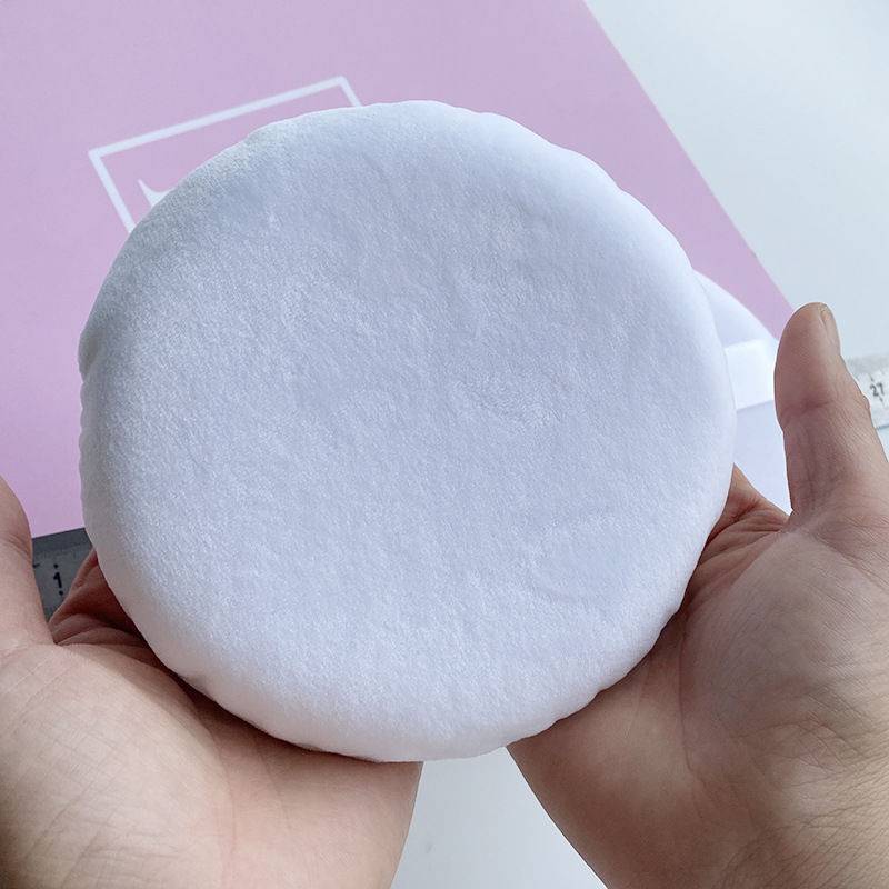 Super-large gasket made-up powdered purple velvet, soft and skin-free from pink students' general puff