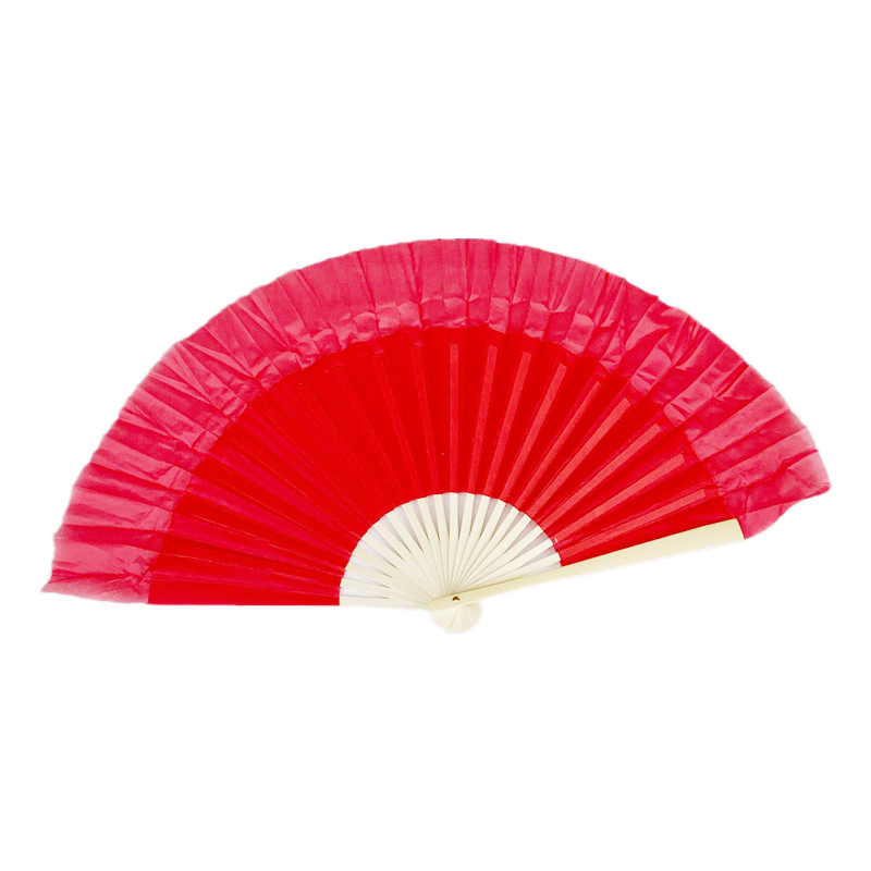 10 -inch adult art test fan big red right hand