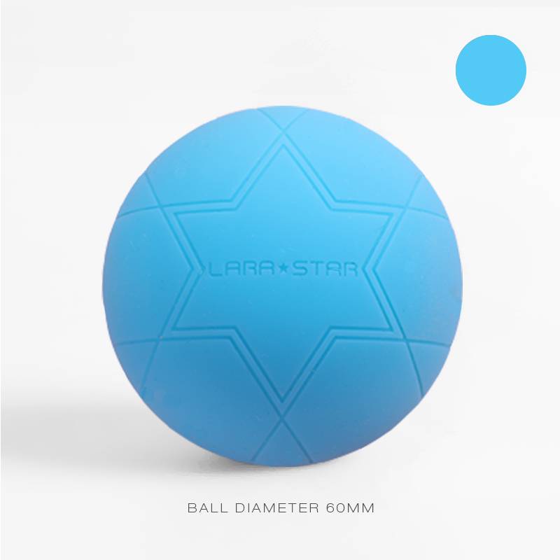 Gem blue silicone ball