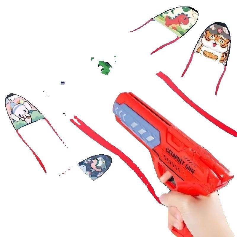 Net Red Children Emptry Kite Glip Elastic Launch Flight Siderly Kite Male Outdoor Sports Toys