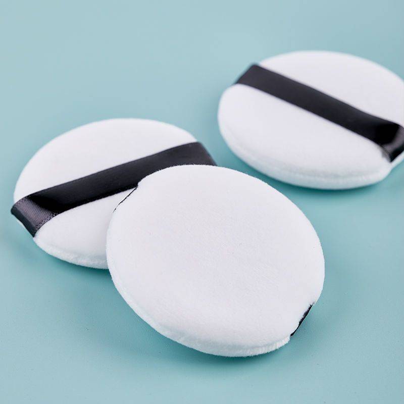 Plush puffal puff, velvet loose powder, puff powder fixed makeup, cool, short velvet, makeup, do not eat powder sponge genuine double -sided