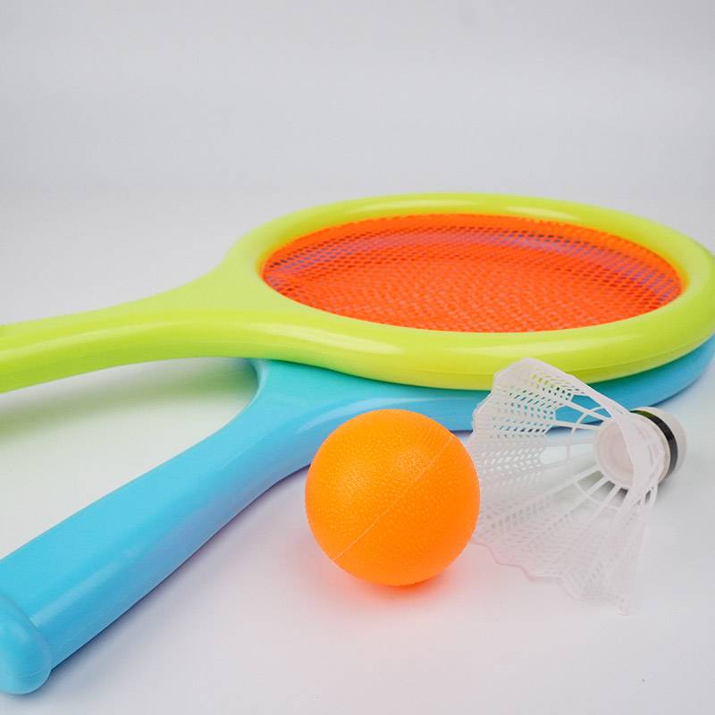 Child badminton racket kindergarten kindergarten 3-6-year-old toy male and female children outdoor sports tennis racket set