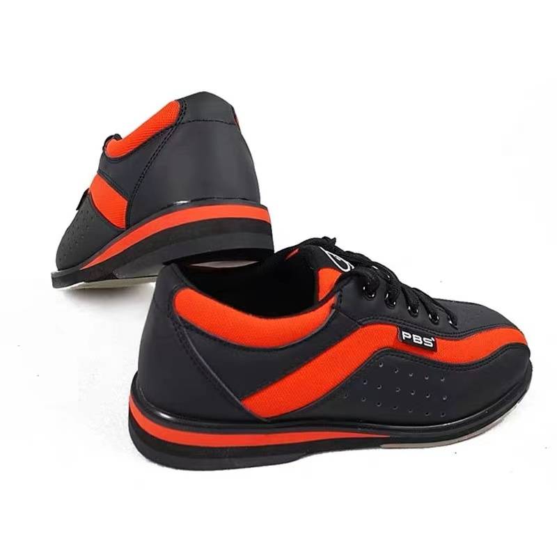 SH bowling ball supplies hot -selling primary PBS brand professional bowling sneakers men and women universal orange black